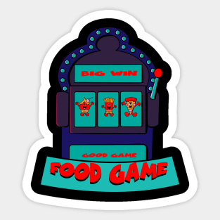 Food Game Sticker